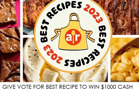 allrecipes sweepstakes|All Recipes Best Recipes Contest 2023 Voter Sweepstakes.